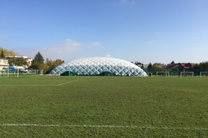 InterHall-Tennishalle auf  den Tennisplätzen des KS Bronowianka